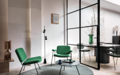 Fauteuil Moulin Lounge de Pierre Paulin à Marseille
